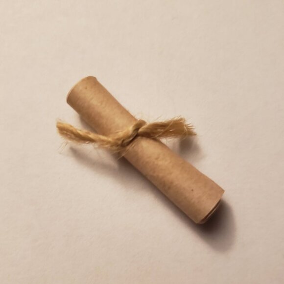 Message in a Bottle Glass Ornament Our Flag Means Death Stede's Letter to Ed Epi - Picture 5 of 5